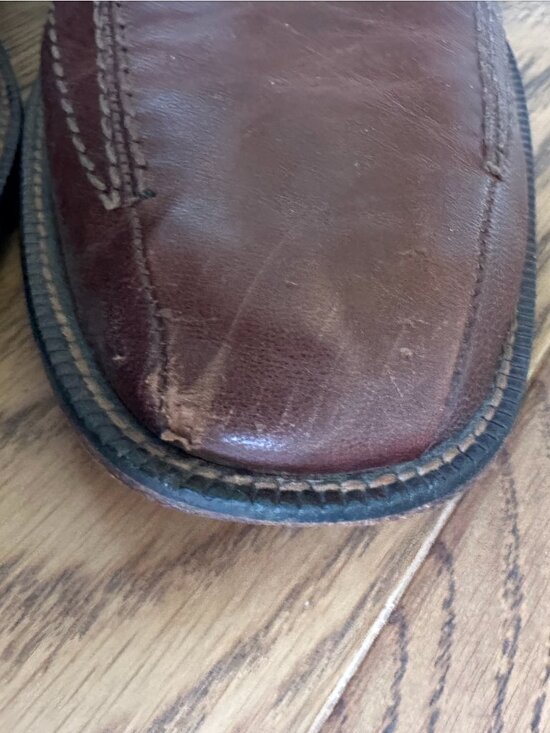 Mr. Cat Brazillian Leather Dress Shoes, Men’s 10, Light Brown